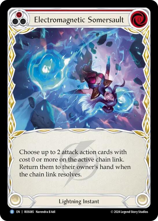 Electromagnetic Somersault (Red) [ROS085] (Rosetta) | Good Games Adelaide SA