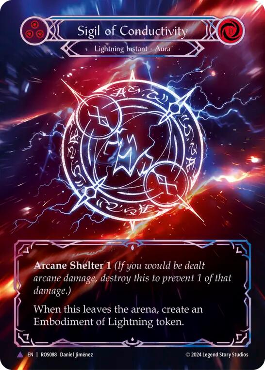 Sigil of Conductivity (Marvel) [ROS088] (Rosetta)  Cold Foil | Good Games Adelaide SA