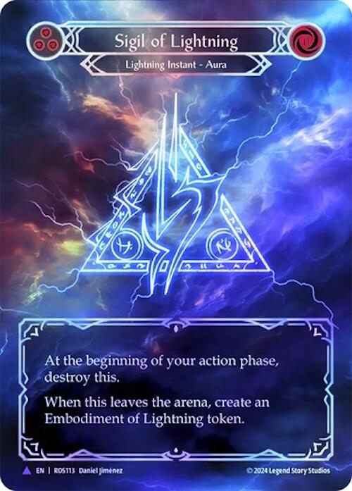 Sigil of Lightning (Marvel) [ROS113] (Rosetta)  Cold Foil | Good Games Adelaide SA