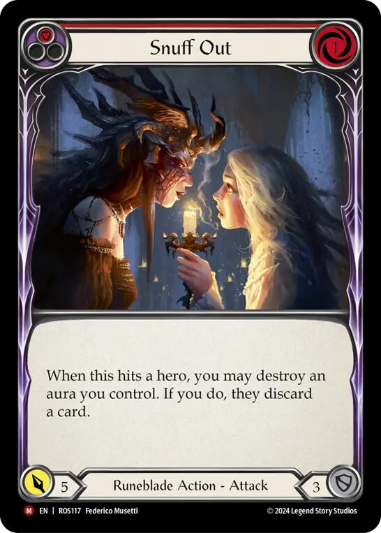 Snuff Out [ROS117] (Rosetta)  Rainbow Foil | Good Games Adelaide SA