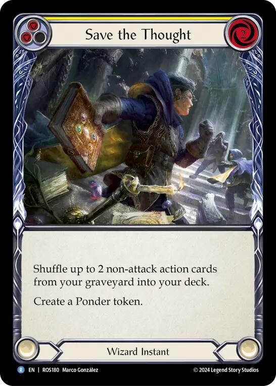 Save the Thought (Yellow) [ROS180] (Rosetta) | Good Games Adelaide SA