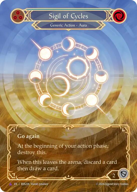 Sigil of Cycles (Marvel) [ROS226] (Rosetta)  Cold Foil | Good Games Adelaide SA