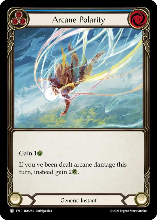 Arcane Polarity (Blue) [ROS233] (Rosetta)  Rainbow Foil | Good Games Adelaide SA