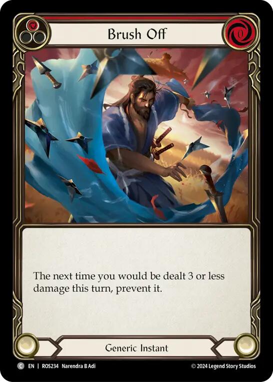 Brush Off (Red) [ROS234] (Rosetta) | Good Games Adelaide SA