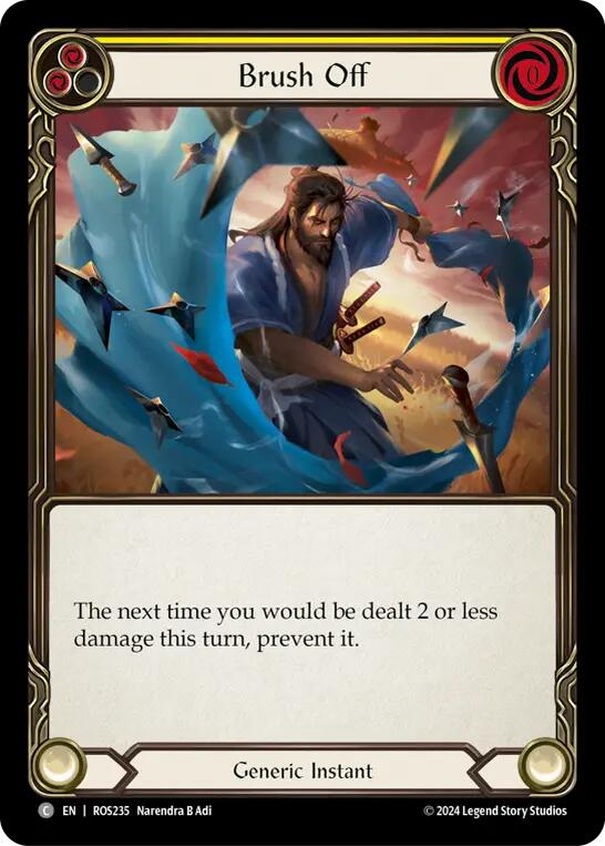 Brush Off (Yellow) [ROS235] (Rosetta) | Good Games Adelaide SA