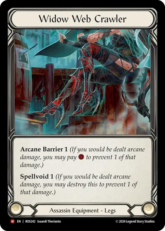 Widow Web Crawler [ROS242] (Rosetta)  Cold Foil | Good Games Adelaide SA