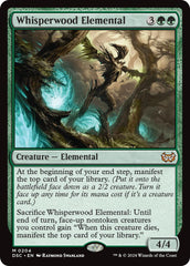 Whisperwood Elemental [Duskmourn: House of Horror Commander] | Good Games Adelaide SA
