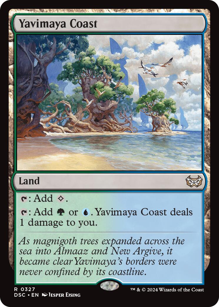 Yavimaya Coast [Duskmourn: House of Horror Commander] | Good Games Adelaide SA