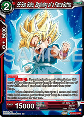 SS Son Goku, Beginning of a Fierce Battle (BT26-011) [Ultimate Advent] | Good Games Adelaide SA