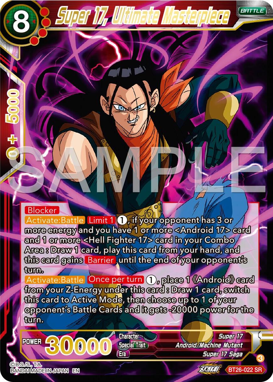 Super 17, Ultimate Masterpiece (BT26-022) [Ultimate Advent] | Good Games Adelaide SA