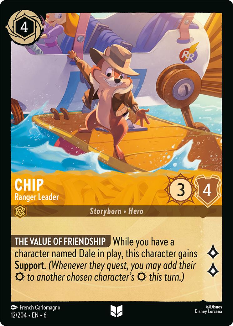 Chip - Ranger Leader (12/204) [Azurite Sea] | Good Games Adelaide SA