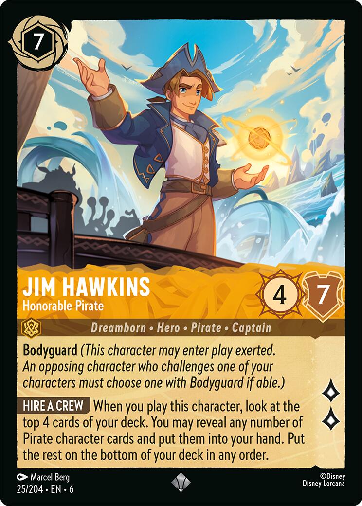 Jim Hawkins - Honorable Pirate (25/204) [Azurite Sea] | Good Games Adelaide SA