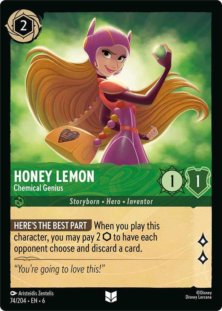 Honey Lemon - Chemical Genius (74/204) [Azurite Sea] | Good Games Adelaide SA