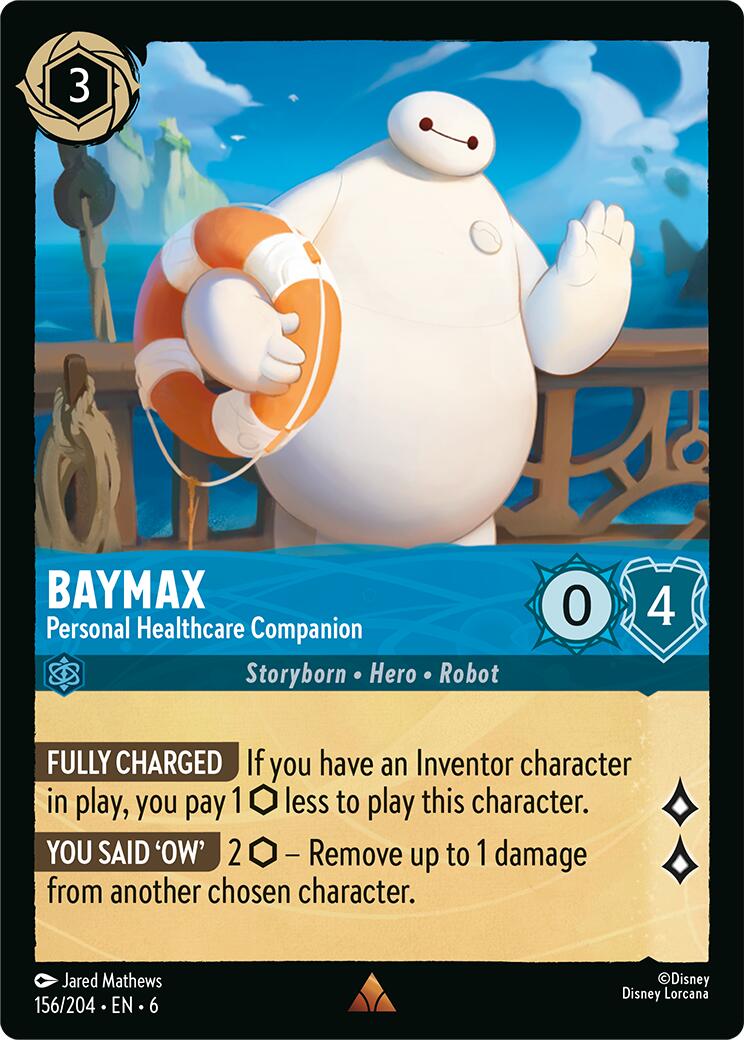 Baymax - Personal Healthcare Companion (156/204) [Azurite Sea] | Good Games Adelaide SA