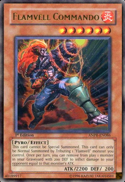 Flamvell Commando [ANPR-EN086] Ultra Rare | Good Games Adelaide SA