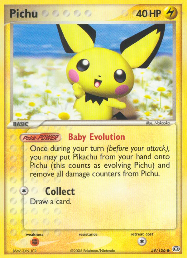 Pichu (59/106) [EX: Emerald] | Good Games Adelaide SA