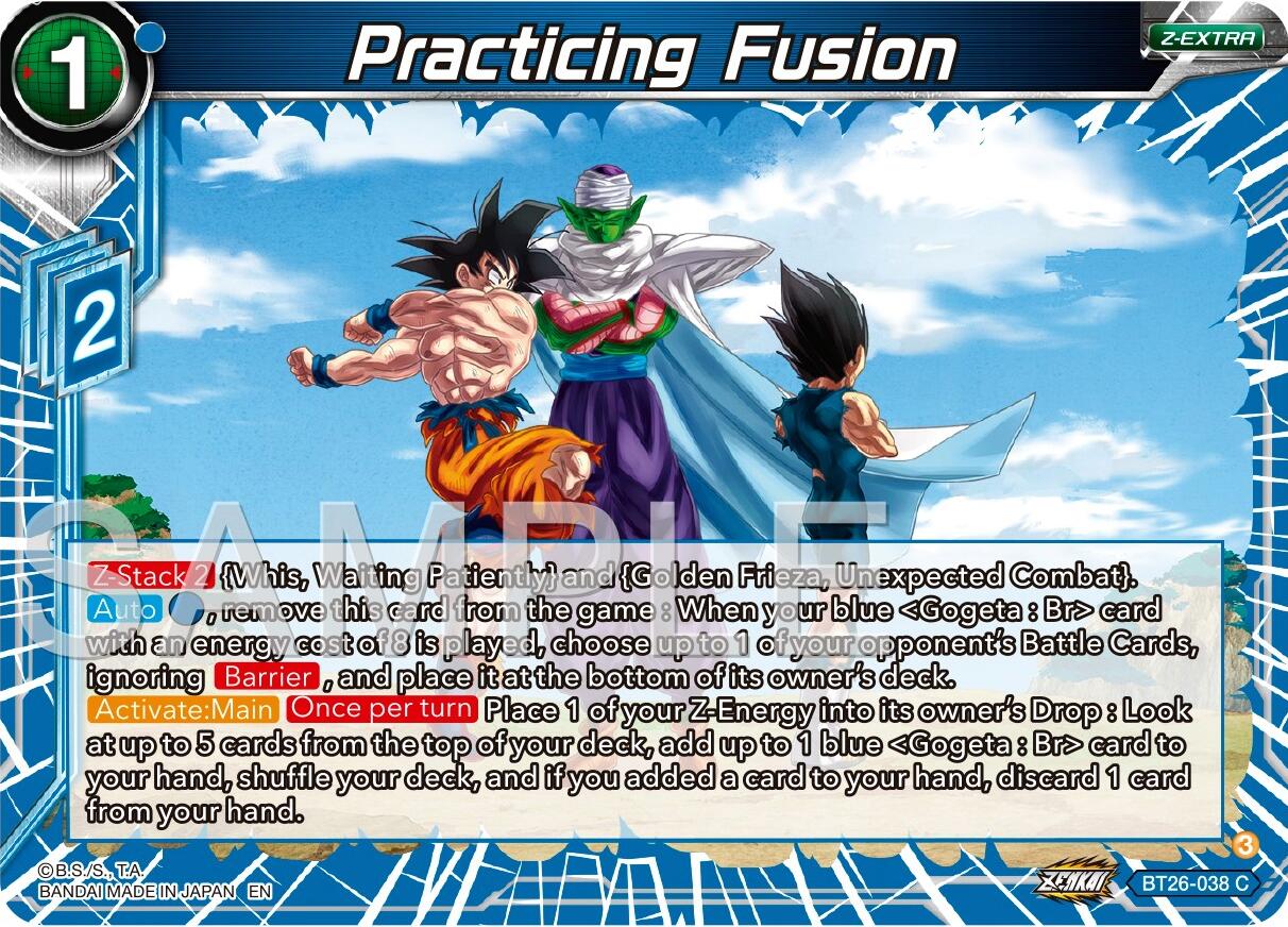 Practicing Fusion (BT26-038) [Ultimate Advent] | Good Games Adelaide SA