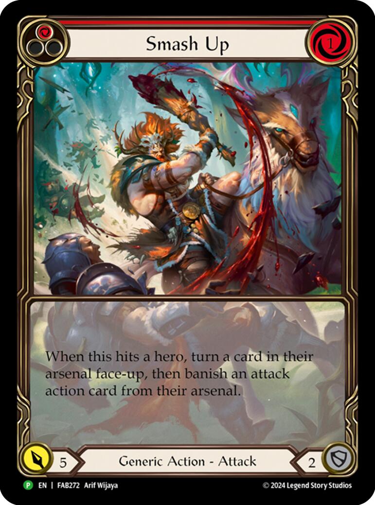 Smash Up (Extended Art) [FAB272] (Promo)  Rainbow Foil | Good Games Adelaide SA