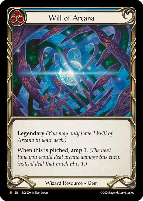Will of Arcana [ROS000] (Rosetta)  Rainbow Foil | Good Games Adelaide SA