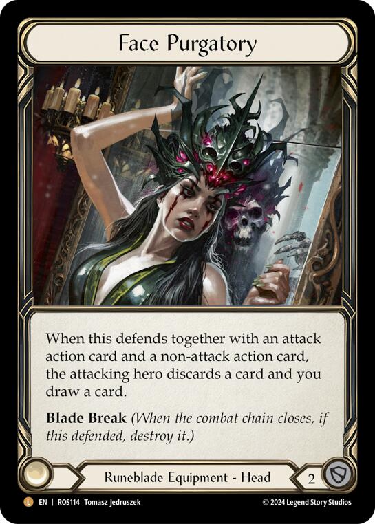 Face Purgatory [ROS114] (Rosetta)  Rainbow Foil | Good Games Adelaide SA
