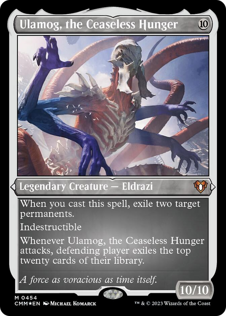 Ulamog, the Ceaseless Hunger (Foil Etched) [Commander Masters] | Good Games Adelaide SA