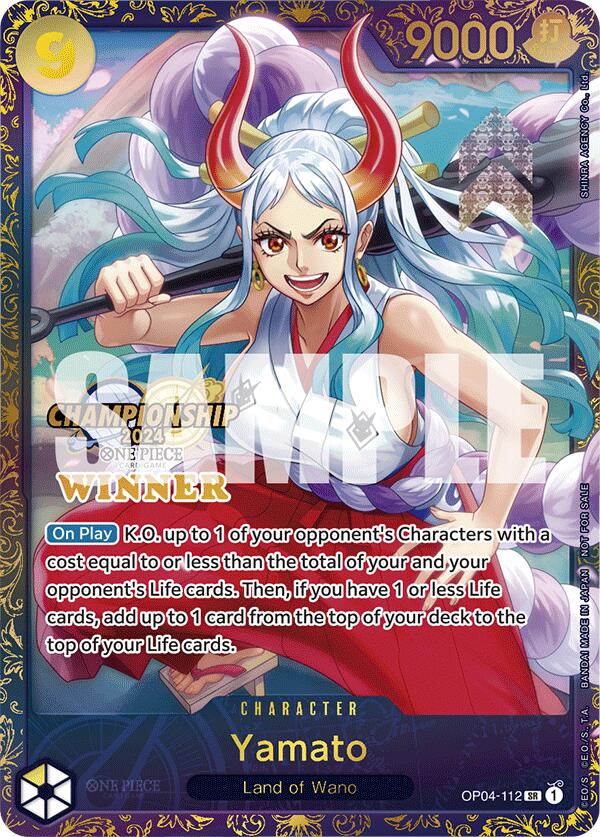 Yamato (Championship 2024 Finals Winner) [One Piece Promotion Cards] | Good Games Adelaide SA