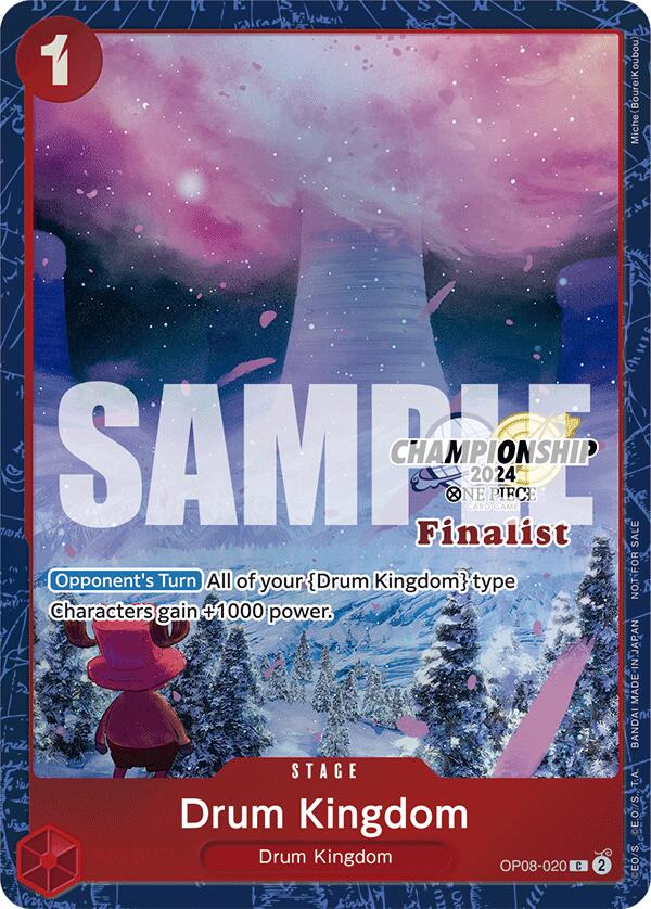 Drum Kingdom (Championship 2024 Finalist Card Set) [One Piece Promotion Cards] | Good Games Adelaide SA
