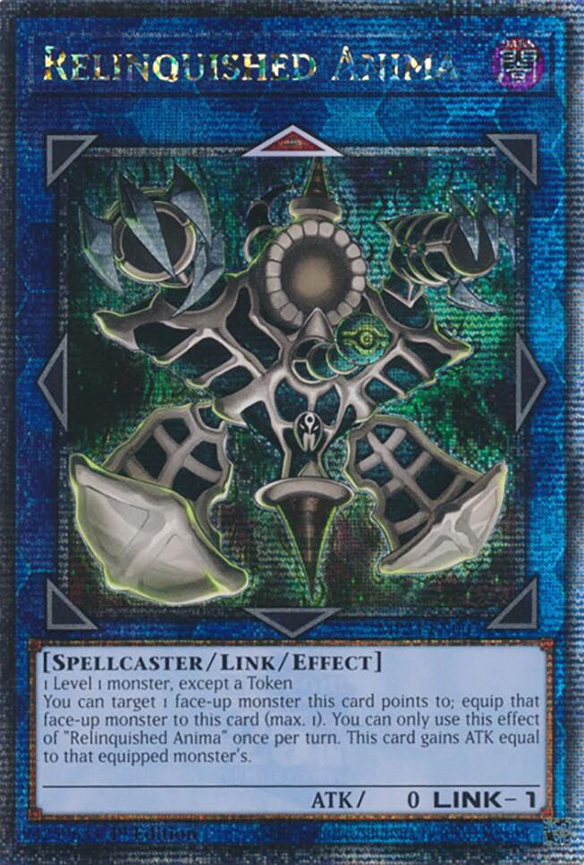 Relinquished Anima [MP24-EN007] Quarter Century Secret Rare | Good Games Adelaide SA