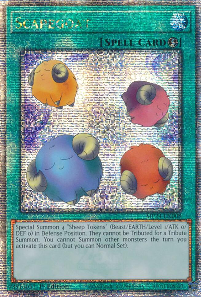 Scapegoat [MP24-EN008] Quarter Century Secret Rare | Good Games Adelaide SA