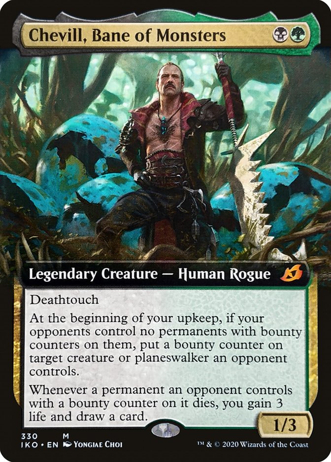 Chevill, Bane of Monsters (Extended Art) [Ikoria: Lair of Behemoths] | Good Games Adelaide SA