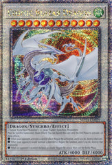 Cosmic Blazar Dragon [MP24-EN029] Quarter Century Secret Rare | Good Games Adelaide SA