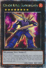 Coach King Giantrainer [MP24-EN034] Quarter Century Secret Rare | Good Games Adelaide SA