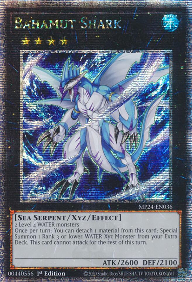 Bahamut Shark [MP24-EN036] Quarter Century Secret Rare | Good Games Adelaide SA