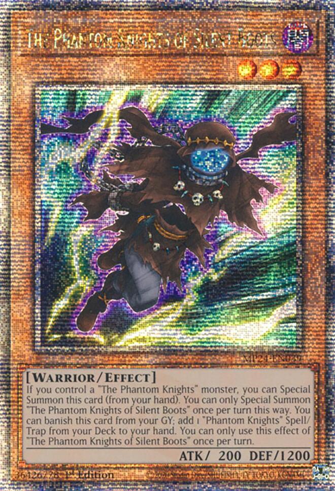 The Phantom Knights of Silent Boots [MP24-EN039] Quarter Century Secret Rare | Good Games Adelaide SA