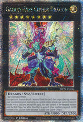 Galaxy-Eyes Cipher Dragon [MP24-EN044] Quarter Century Secret Rare | Good Games Adelaide SA
