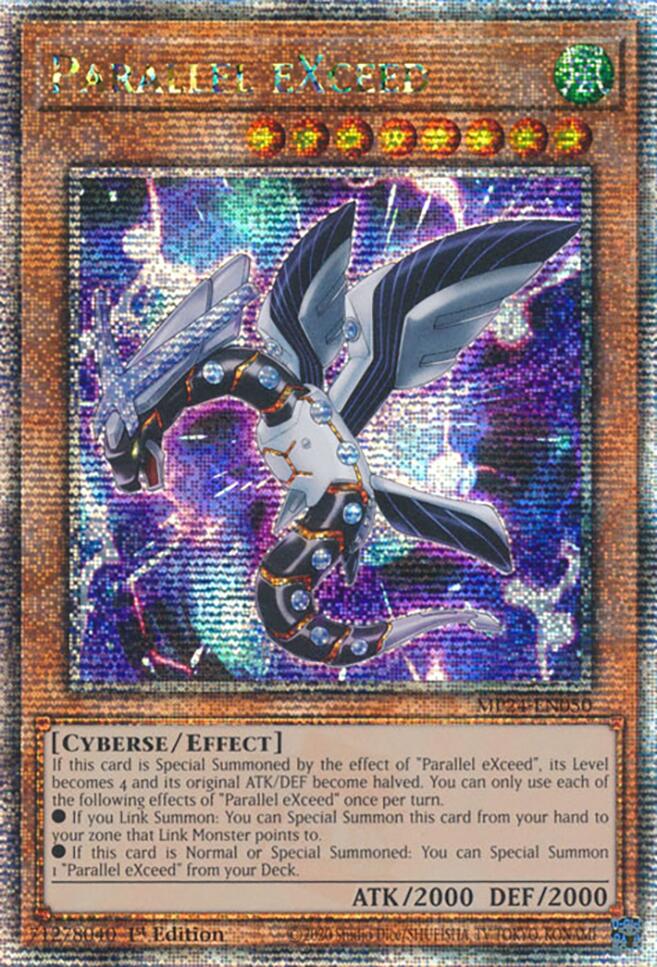 Parallel eXceed [MP24-EN050] Quarter Century Secret Rare | Good Games Adelaide SA