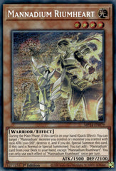 Mannadium Riumheart [MP24-EN079] Prismatic Secret Rare | Good Games Adelaide SA