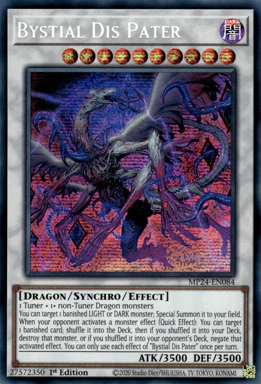 Bystial Dis Pater [MP24-EN084] Prismatic Secret Rare | Good Games Adelaide SA