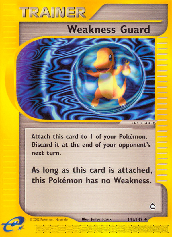 Weakness Guard (141/147) [Aquapolis] | Good Games Adelaide SA