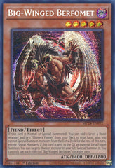 Big-Winged Berfomet [MP24-EN092] Prismatic Secret Rare | Good Games Adelaide SA