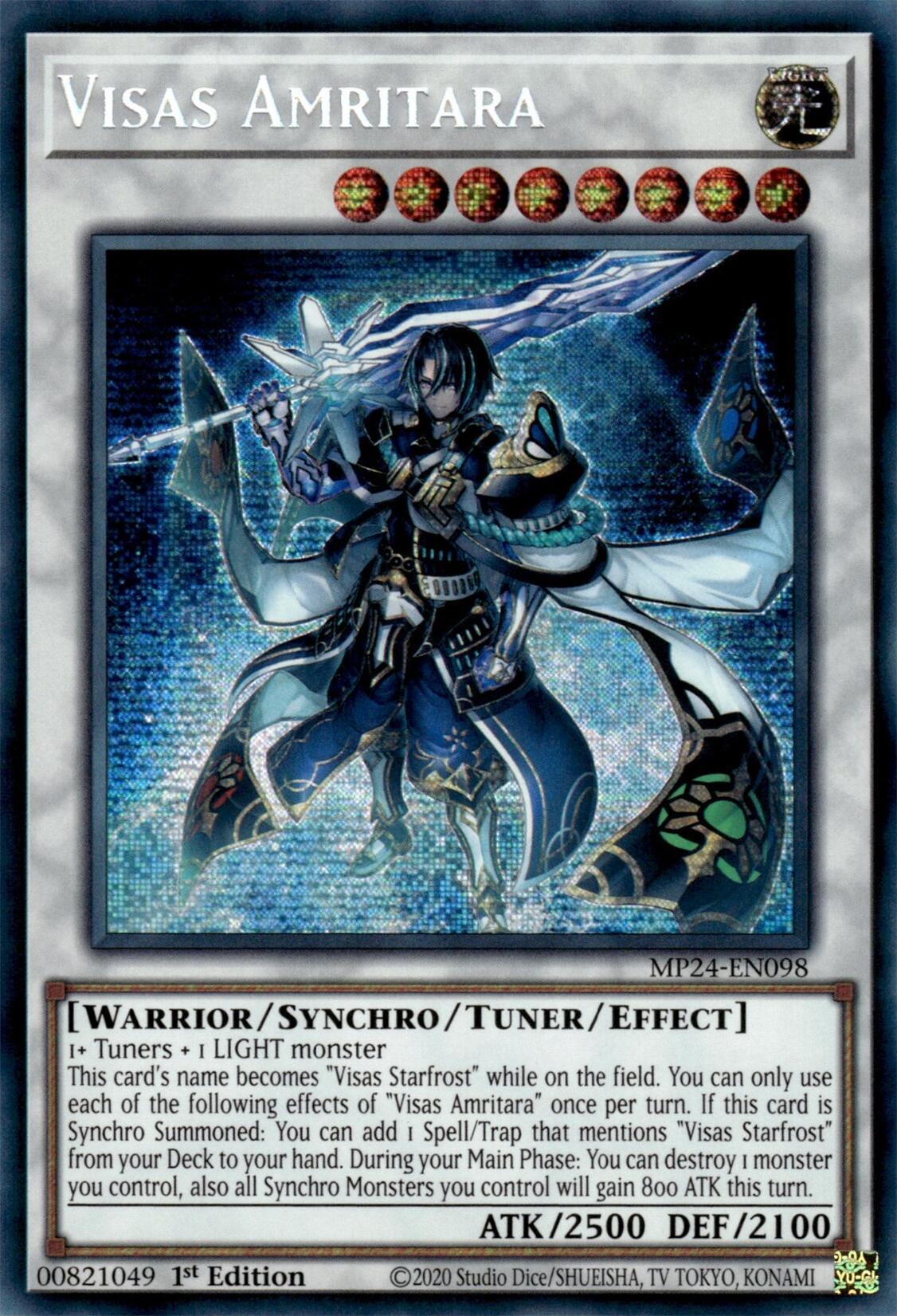 Visas Amritara [MP24-EN098] Prismatic Secret Rare | Good Games Adelaide SA