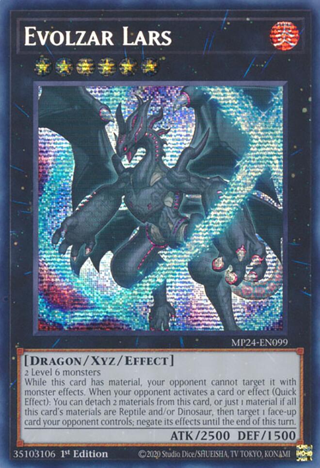 Evolzar Lars [MP24-EN099] Prismatic Secret Rare | Good Games Adelaide SA