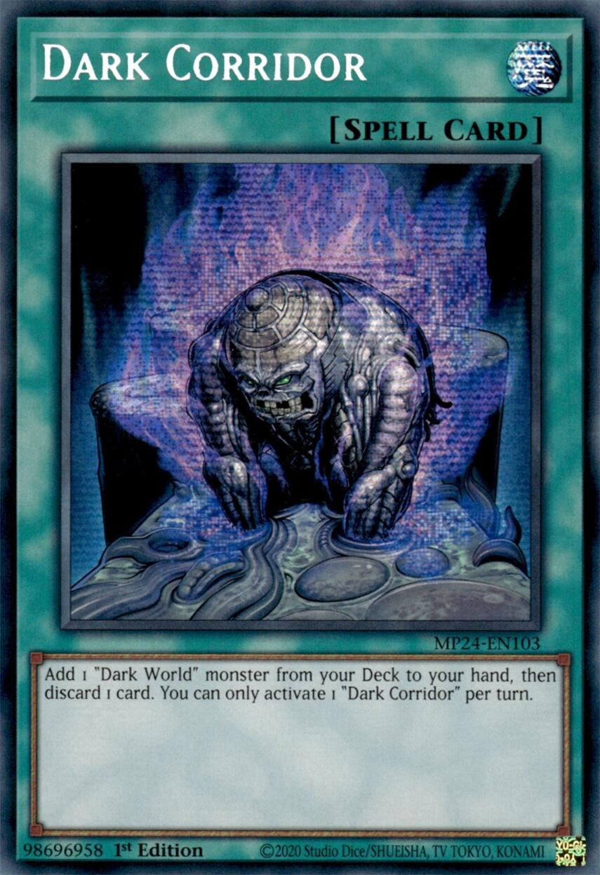Dark Corridor [MP24-EN103] Prismatic Secret Rare | Good Games Adelaide SA