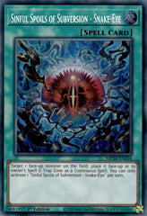 Sinful Spoils of Subversion - Snake-Eye [MP24-EN104] Prismatic Secret Rare | Good Games Adelaide SA
