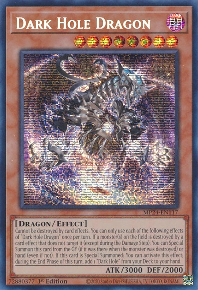 Dark Hole Dragon [MP24-EN117] Prismatic Secret Rare | Good Games Adelaide SA