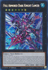 Full Armored Dark Knight Lancer [MP24-EN118] Prismatic Secret Rare | Good Games Adelaide SA