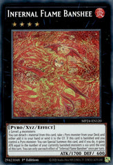 Infernal Flame Banshee [MP24-EN120] Prismatic Secret Rare | Good Games Adelaide SA
