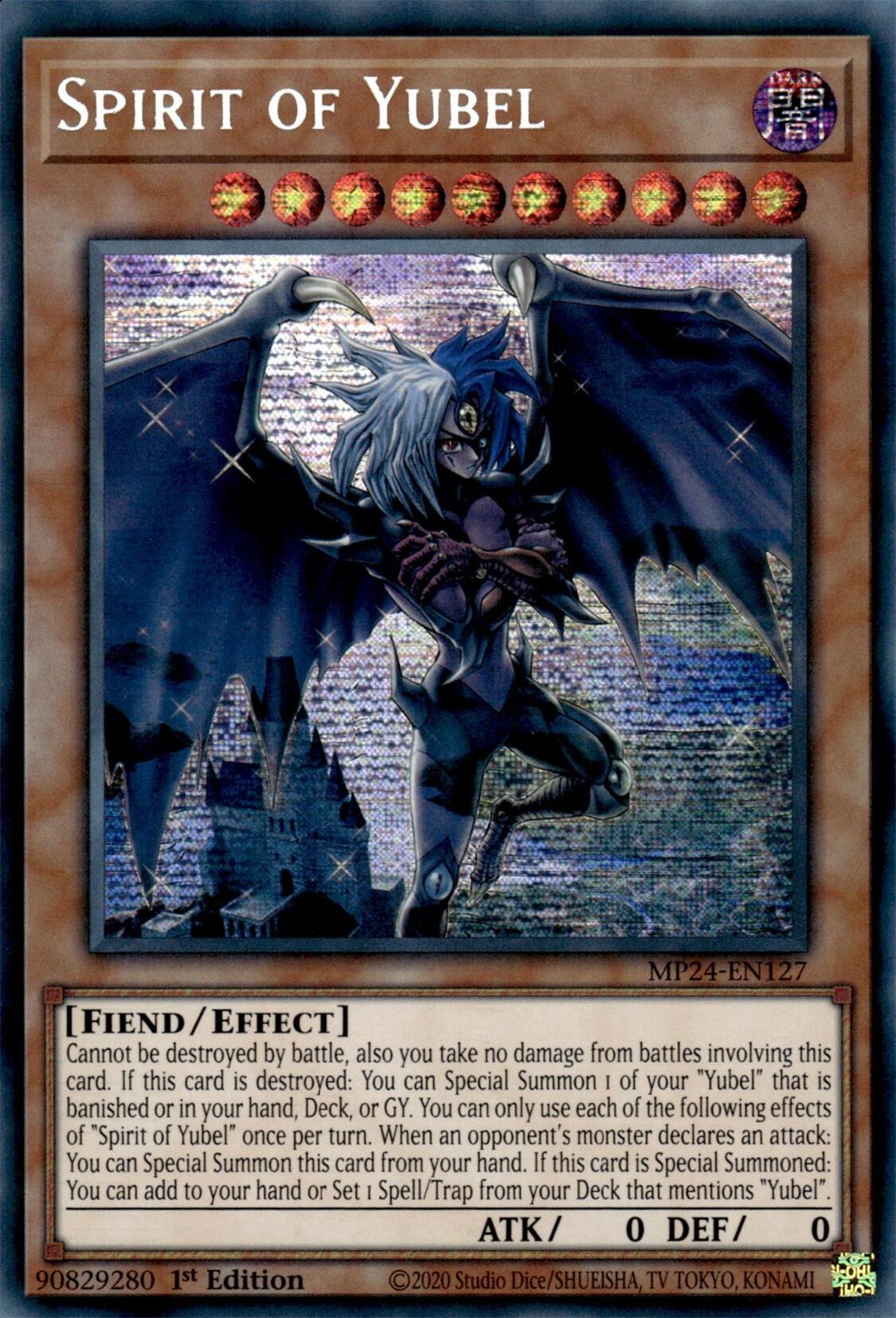Spirit of Yubel [MP24-EN127] Prismatic Secret Rare | Good Games Adelaide SA
