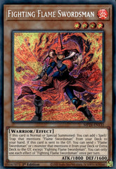 Fighting Flame Swordsman [MP24-EN132] Prismatic Secret Rare | Good Games Adelaide SA
