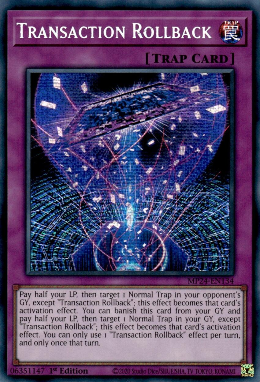 Transaction Rollback [MP24-EN134] Prismatic Secret Rare | Good Games Adelaide SA
